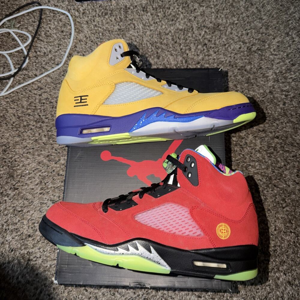 Size 11.5 - Jordan 5 Retro SE Solar Orange